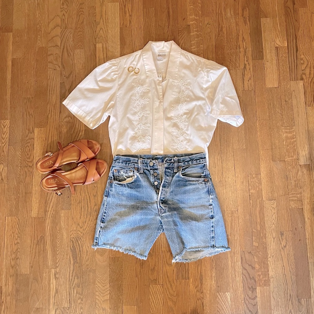 Vintage Levi cut offs